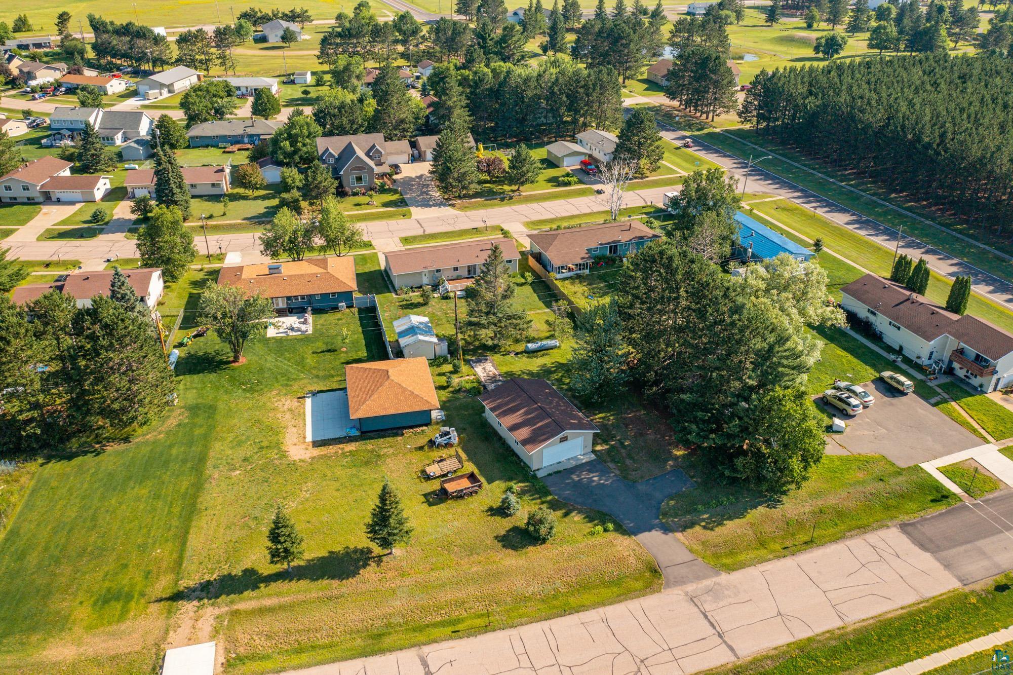 42 Locust Drive Babbitt, MN 55706 - Photo 49 of 50 Aerial view from the south.