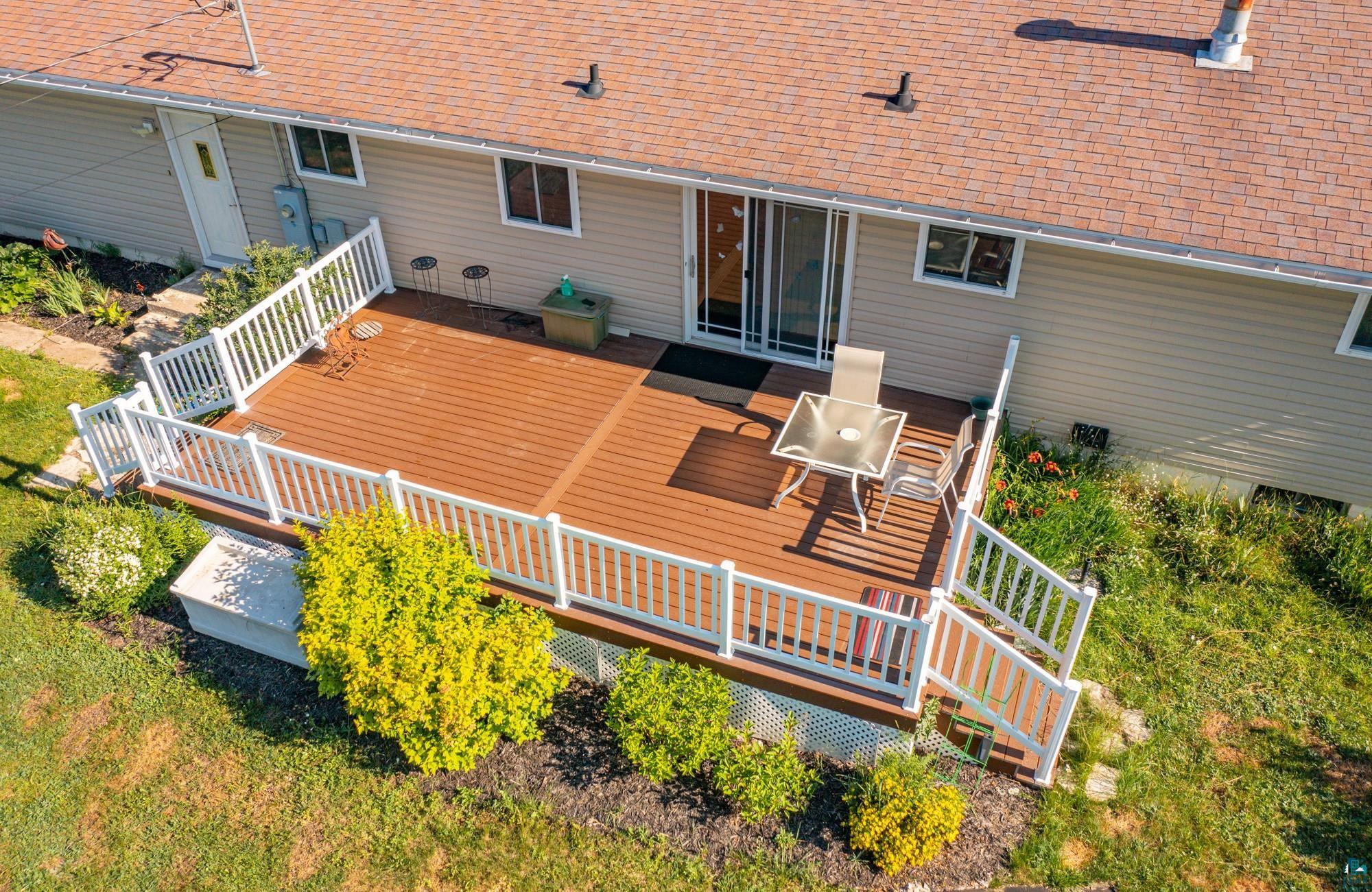 42 Locust Drive Babbitt, MN 55706 - Photo 7 of 50 View of 14' x 25' maintenance free deck.