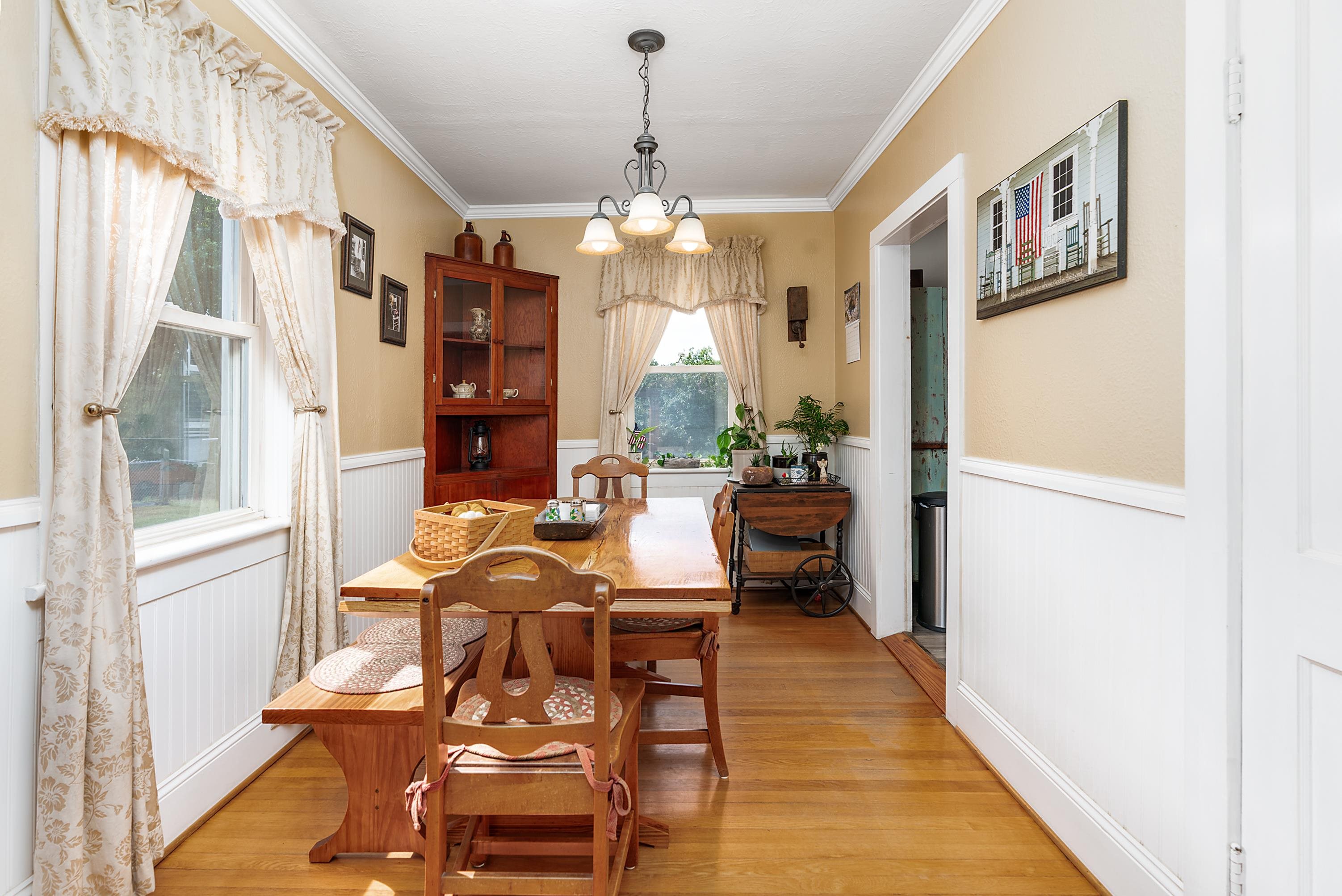 203 Jericho Road Fishersville, VA 22939 - Photo 4 of 13 a view of a dining room with furniture window and wooden floor