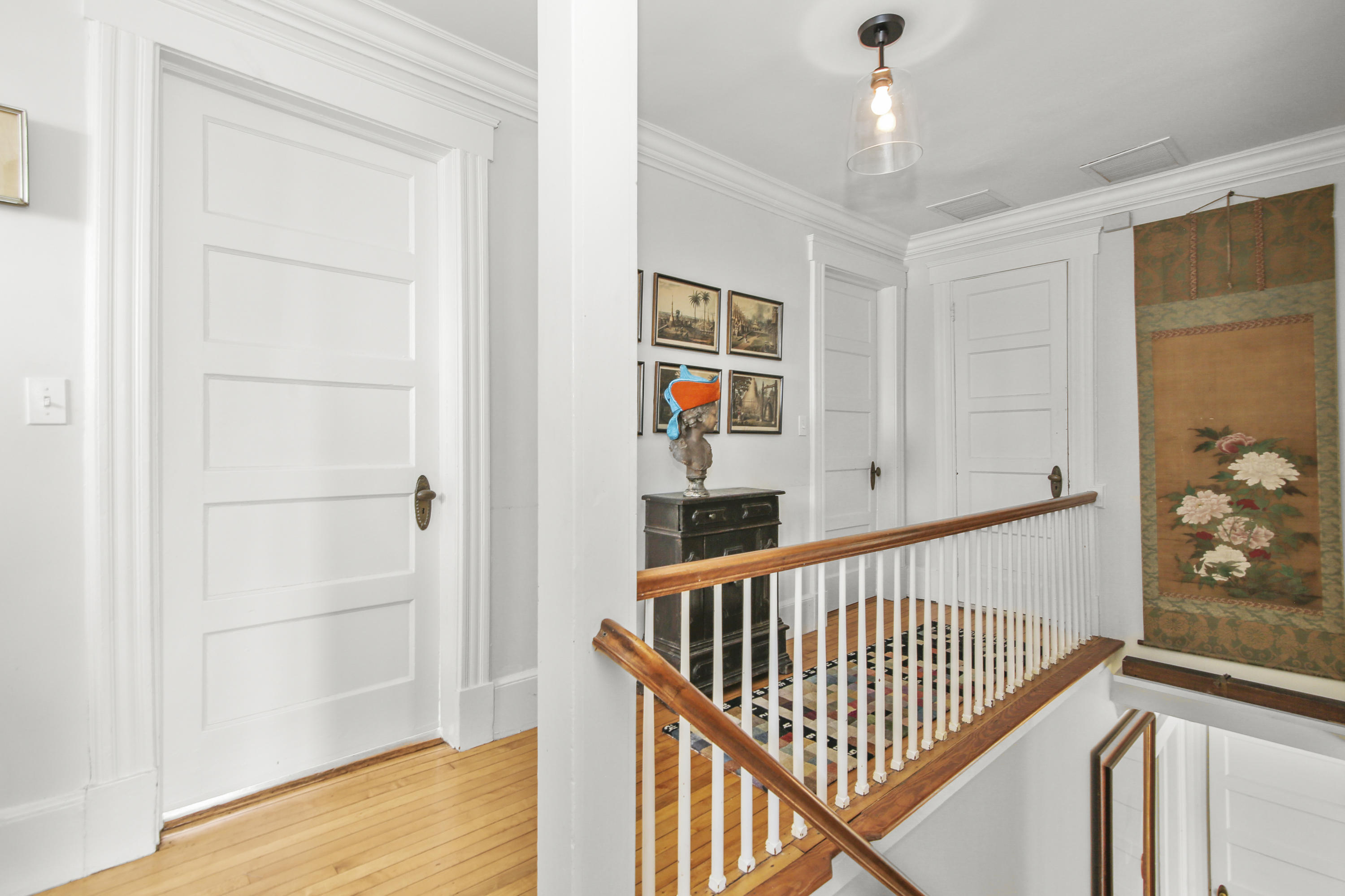 97 Hillcrest Park Road Old Greenwich, CT 06870 - Photo 13 of 25 a view of a hallway with wooden floor and entryway