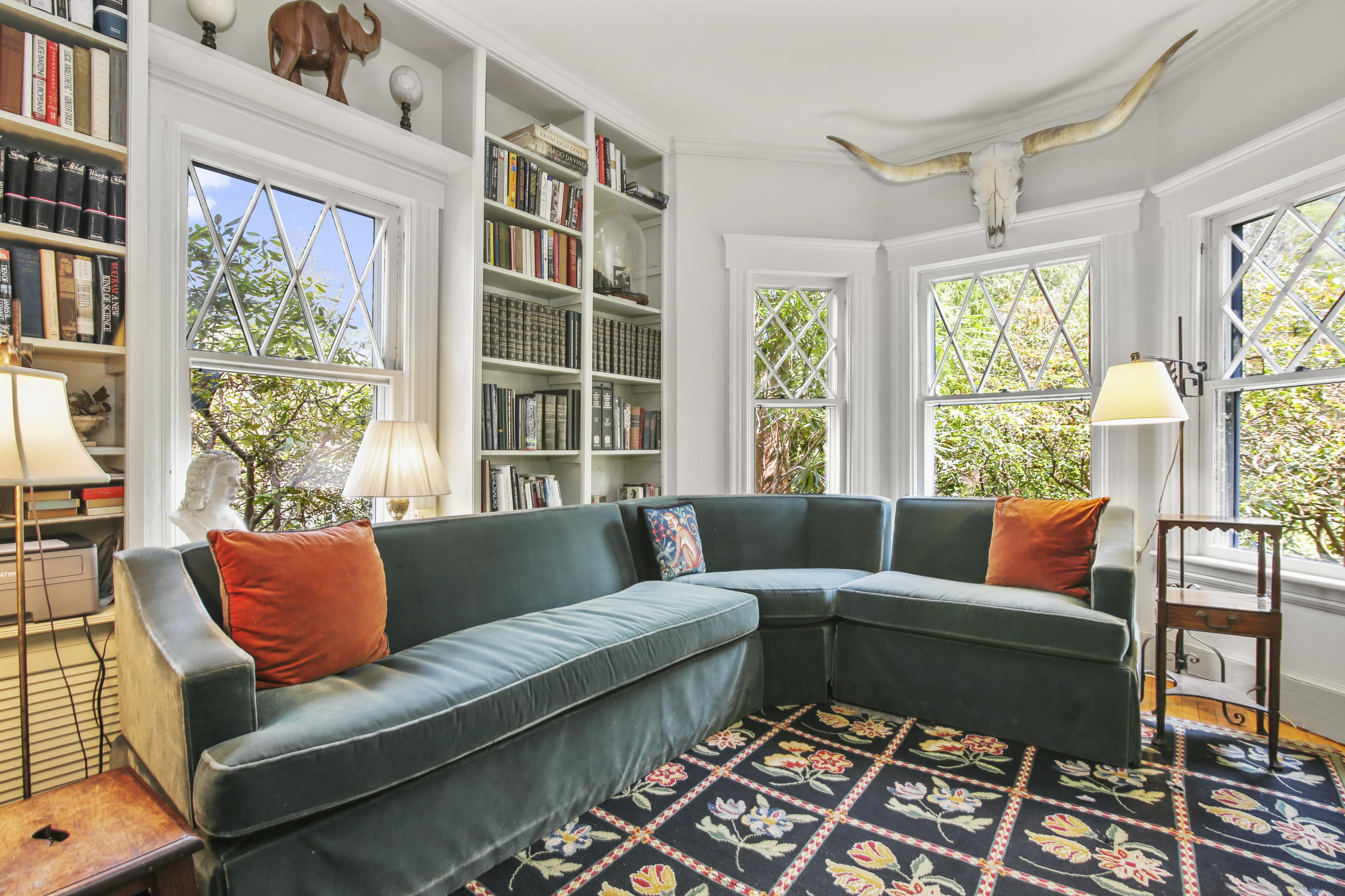 97 Hillcrest Park Road Old Greenwich, CT 06870 - Photo 10 of 25 a living room with furniture and a large window