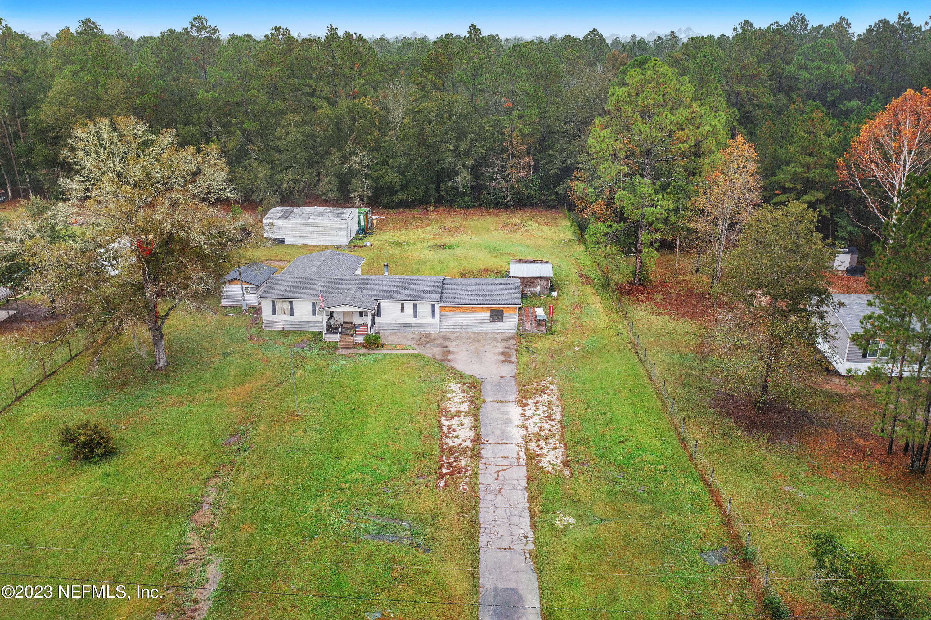 54317 Point S Drive Callahan, FL 32011 - Photo 2 of 17 Aerial Front