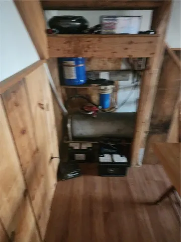 a close up of a fireplace