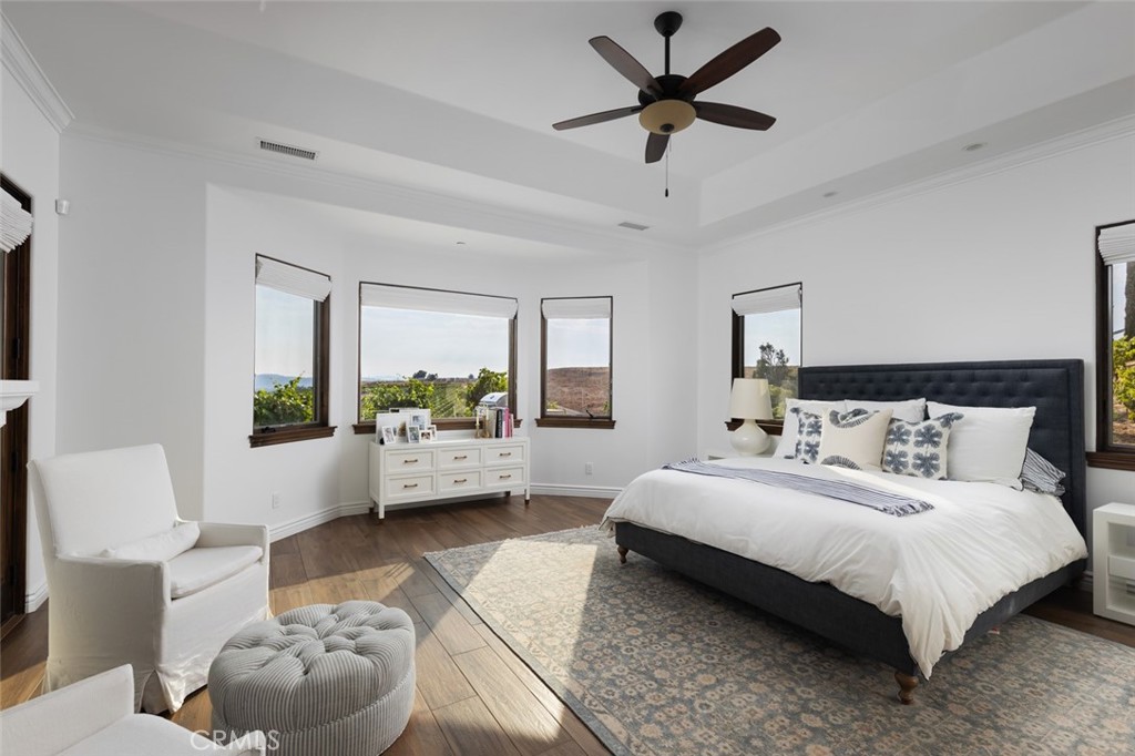33240 La Serena Way Temecula, CA 92591 - Photo 20 of 75 Primary Bedroom with views of vinyards and hills