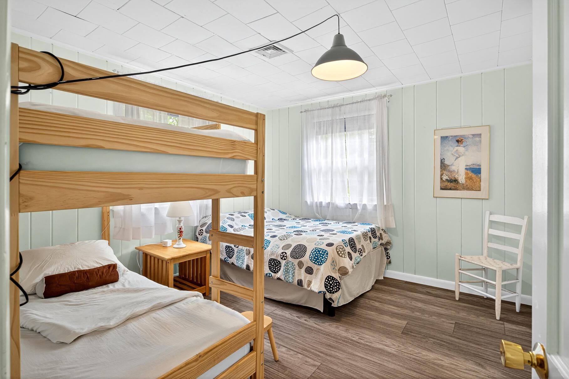 46 Hiram Hill Road Wellfleet, MA 02667 - Photo 14 of 36 a bedroom with two beds and a window