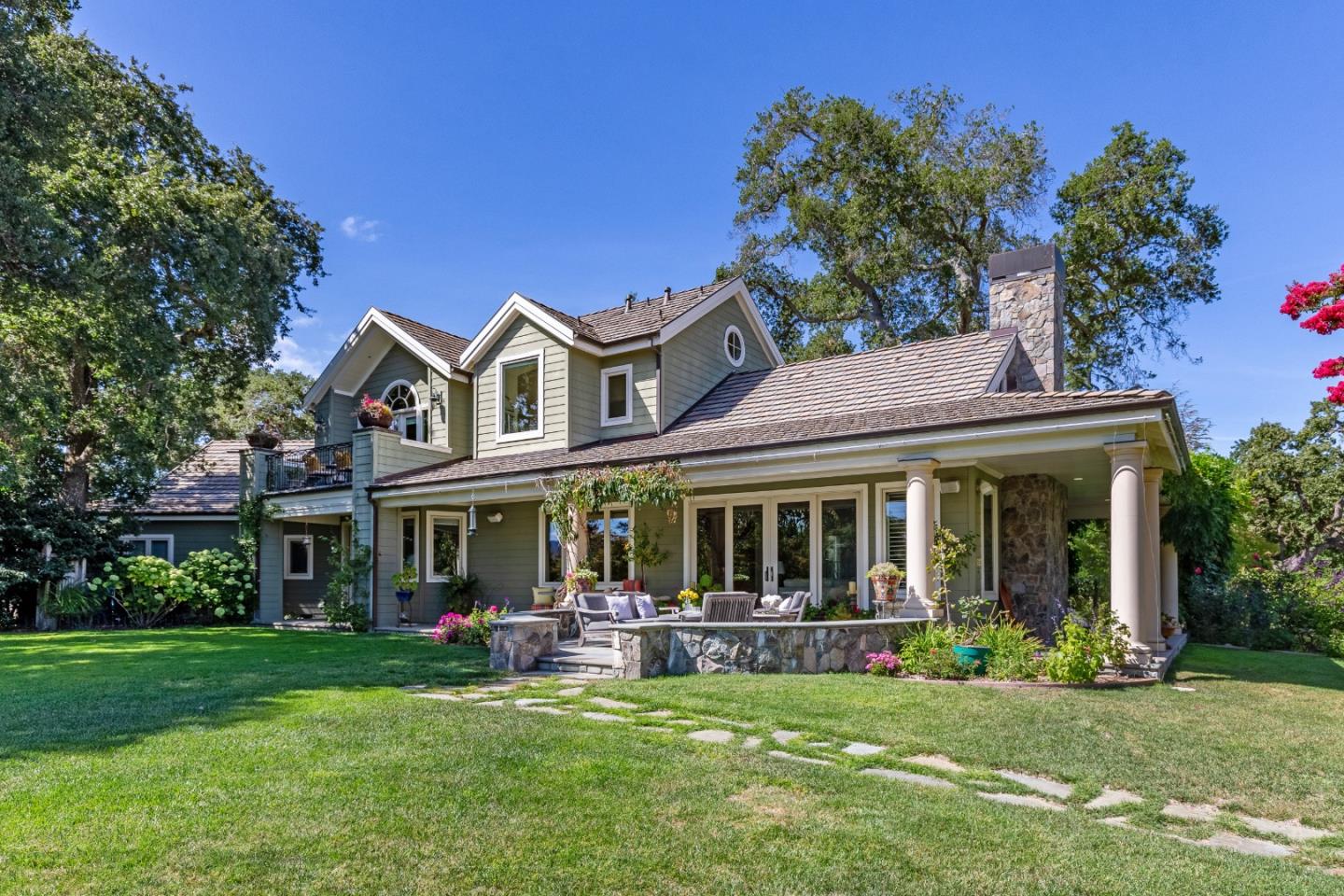 240 Laning Drive Woodside, CA 94062 - Photo 1 of 35 front view of a house with a yard