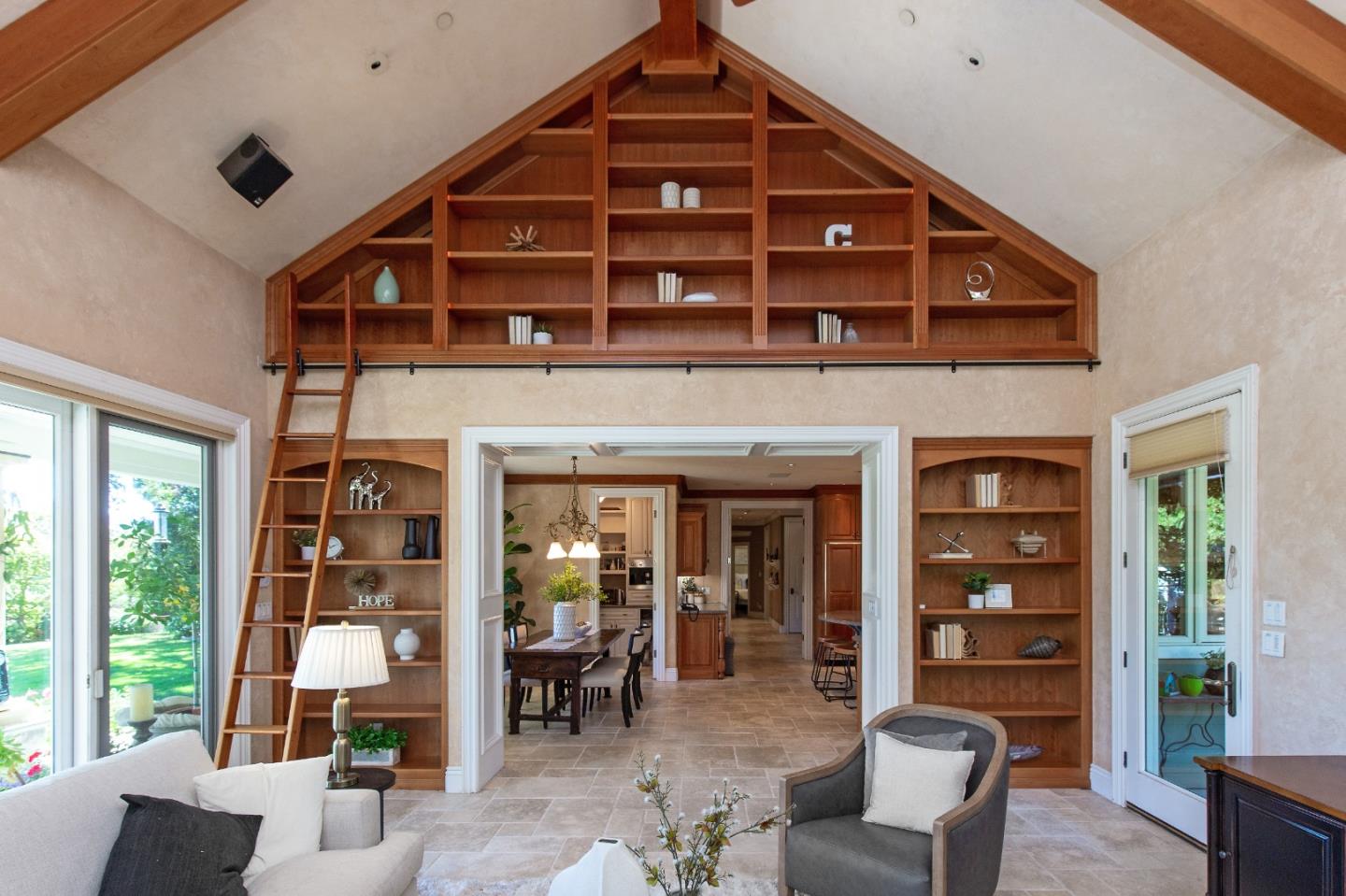 240 Laning Drive Woodside, CA 94062 - Photo 8 of 35 a front view of a house with a large window