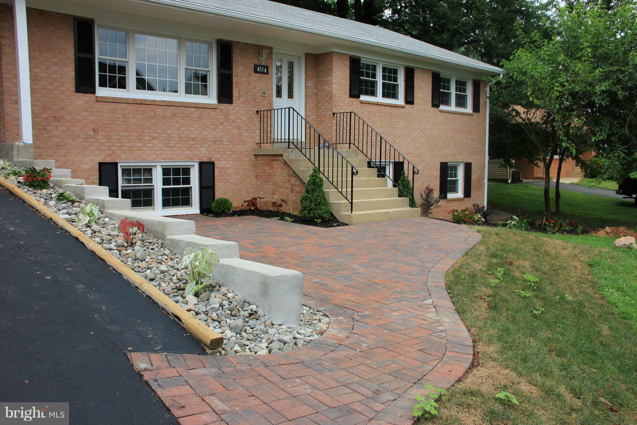 4514 Rhett Lane Fairfax, VA 22030 - Photo 2 of 29 Front Patio to Main Entry