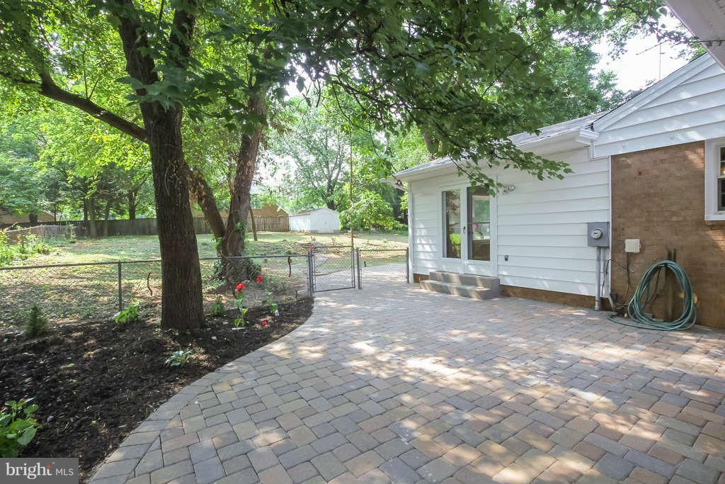 4514 Rhett Lane Fairfax, VA 22030 - Photo 28 of 29 View from carport to backyard