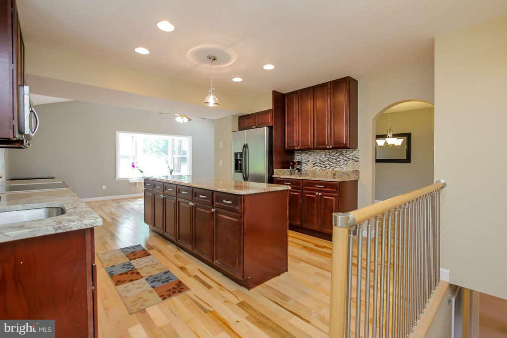 4514 Rhett Lane Fairfax, VA 22030 - Photo 6 of 29 Kitchen view from Carport Entry