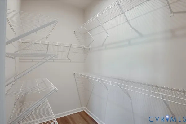 a view of a rack on the wall