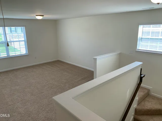 an entryway with window