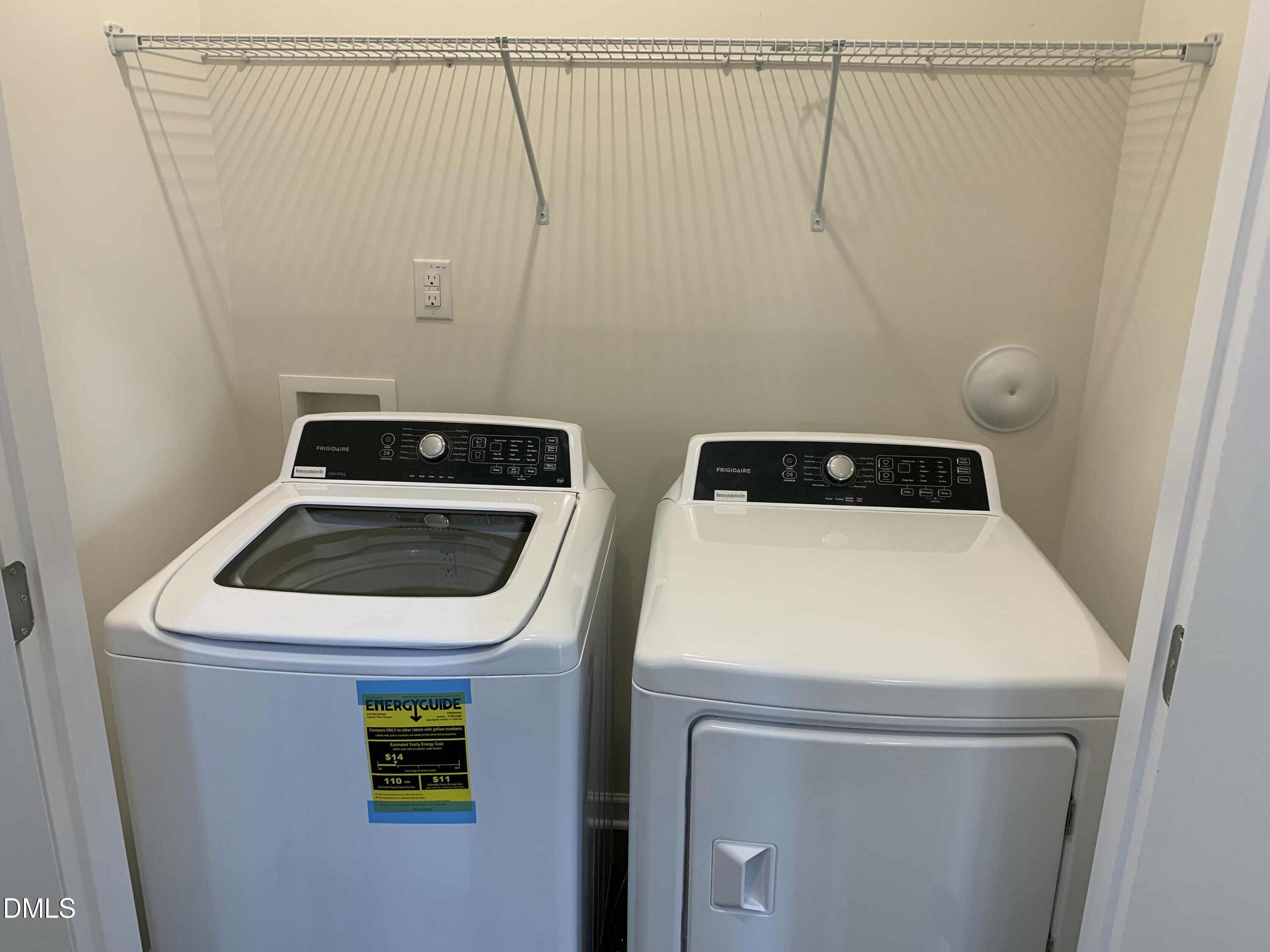 1249 Turkey Trot Road Wendell, NC 27591 - Photo 23 of 42 a utility room with dryer and washer