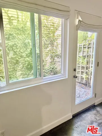 a view of a room with shelf