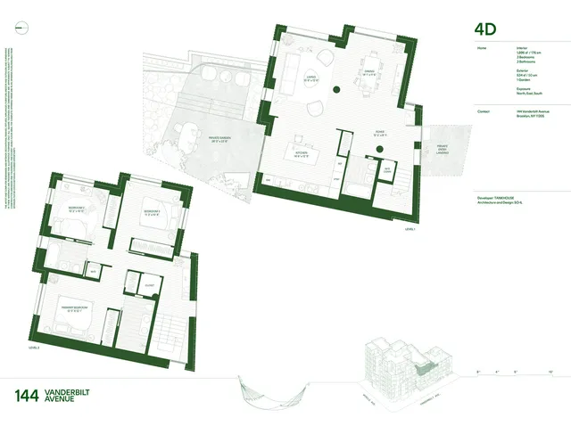 $3,495,000 | 144 Vanderbilt Avenue, Unit 4D | Fort Greene