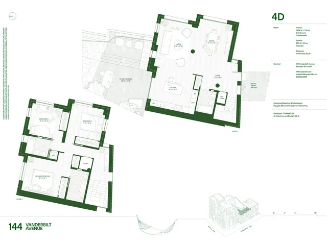 $3,495,000 | 144 Vanderbilt Avenue, Unit 4D | Fort Greene