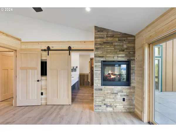a bathroom with a sink double vanity