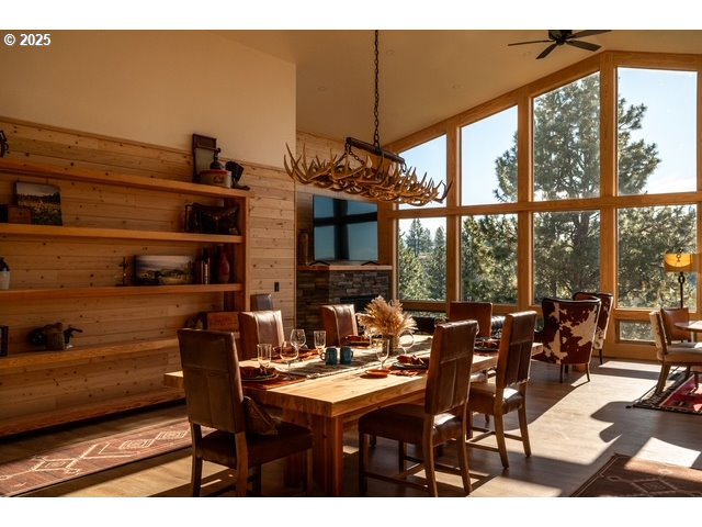 45371 Hackmore Drive Seneca, OR 97873 - Photo 36 of 37 a view of a dining room with furniture window and outside view