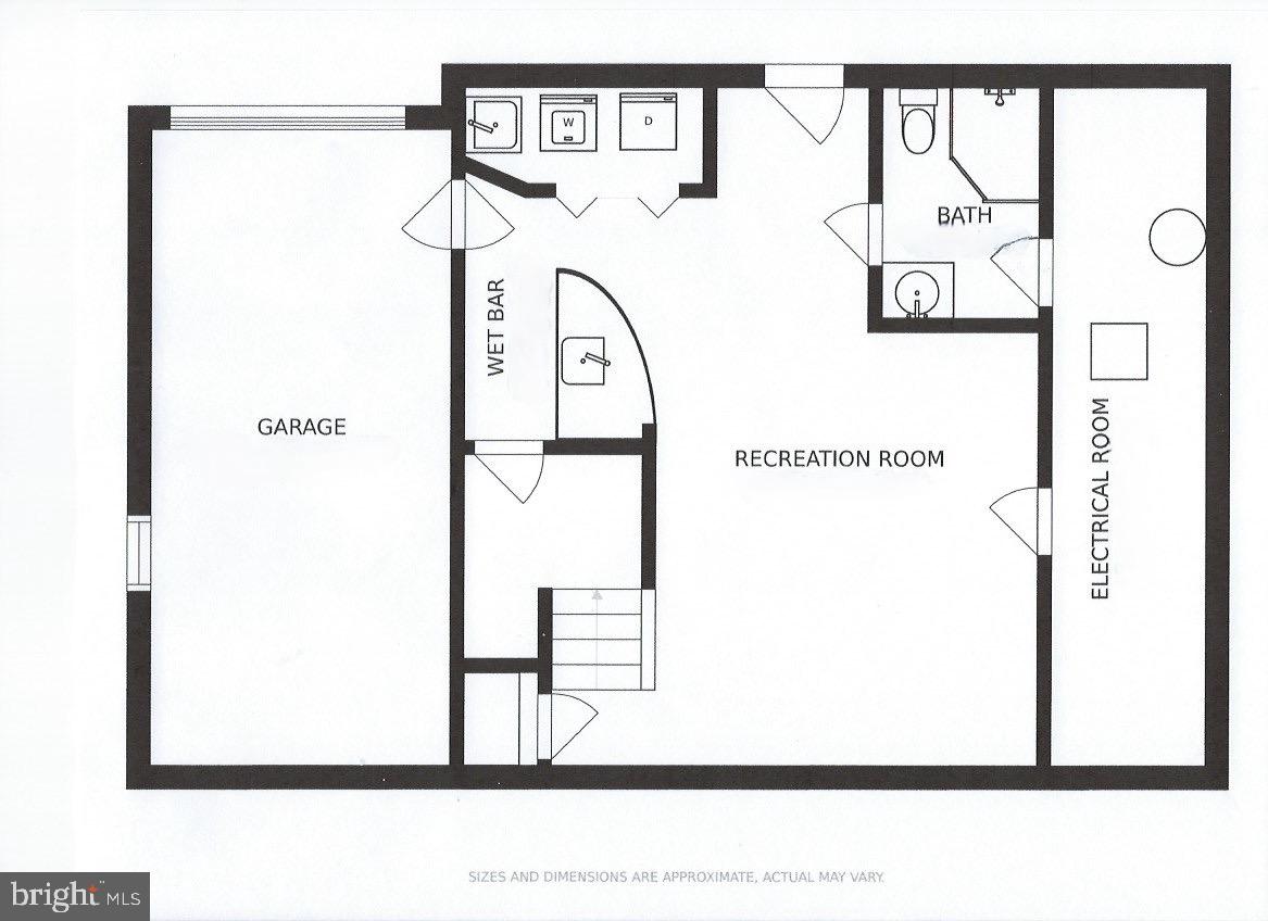 809 Eton Road Towson, MD 21204 - Photo 45 of 45 Lower Level Floor Plan