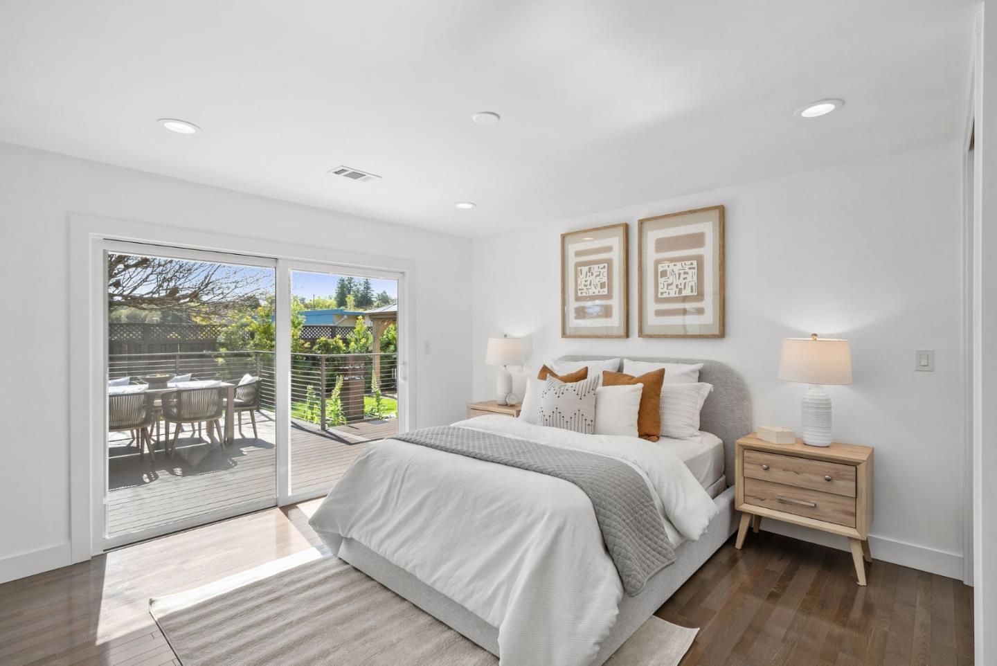 1999 Scott Lane Los Altos, CA 94024 - Photo 24 of 44 a bedroom with a bed and a large window