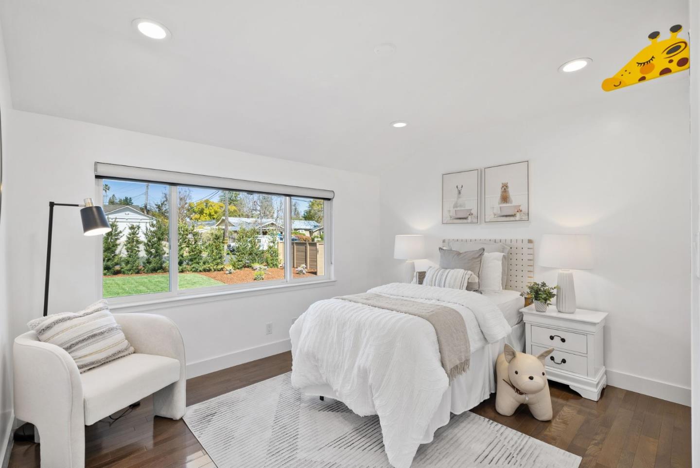 1999 Scott Lane Los Altos, CA 94024 - Photo 25 of 44 a bed room with a bed and a window