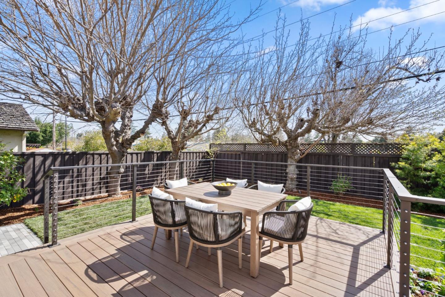 1999 Scott Lane Los Altos, CA 94024 - Photo 38 of 44 a view of a chairs with a table in the patio