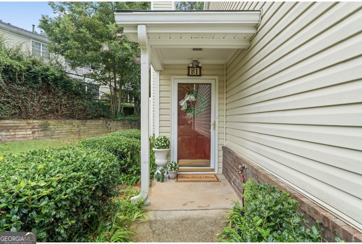 81 Hampshire Court Avondale Estates, GA 30002 - Photo 25 of 50 a view of a entryway front of house