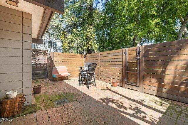 a view of an entryway door