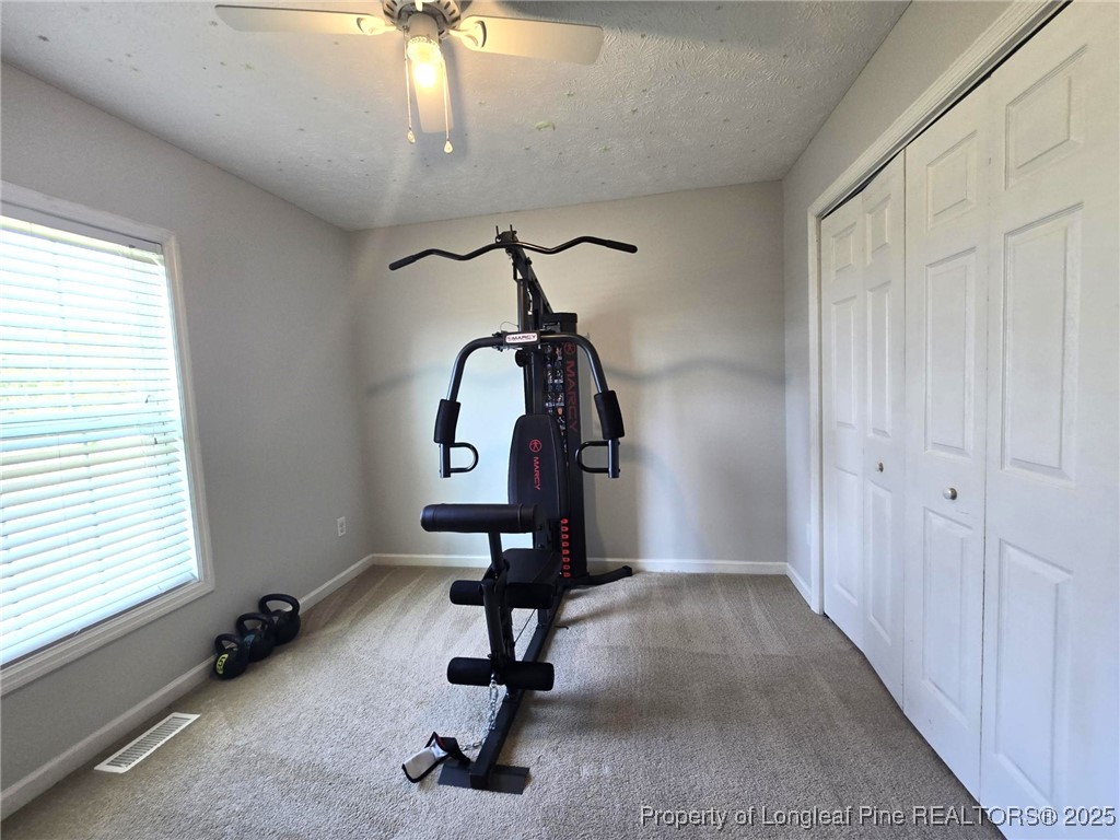 5345 Pittman Grove Church Road Raeford, NC 28376 - Photo 35 of 45 a view of a room with gym equipment