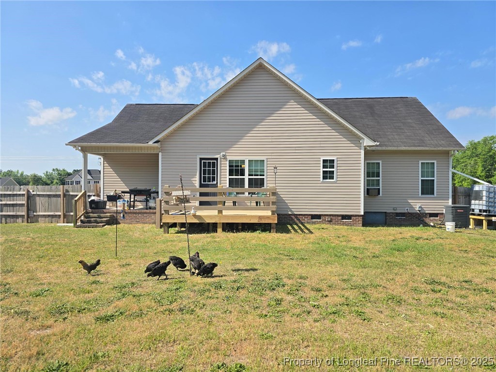 5345 Pittman Grove Church Road Raeford, NC 28376 - Photo 38 of 45 a view of a house with swimming pool and sitting area