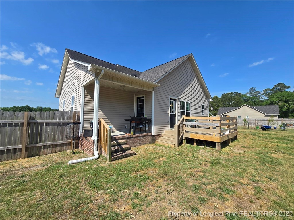 5345 Pittman Grove Church Road Raeford, NC 28376 - Photo 39 of 45 a house with outdoor space