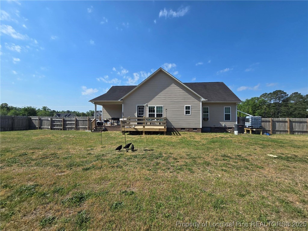 5345 Pittman Grove Church Road Raeford, NC 28376 - Photo 45 of 45 a view of a house with a yard