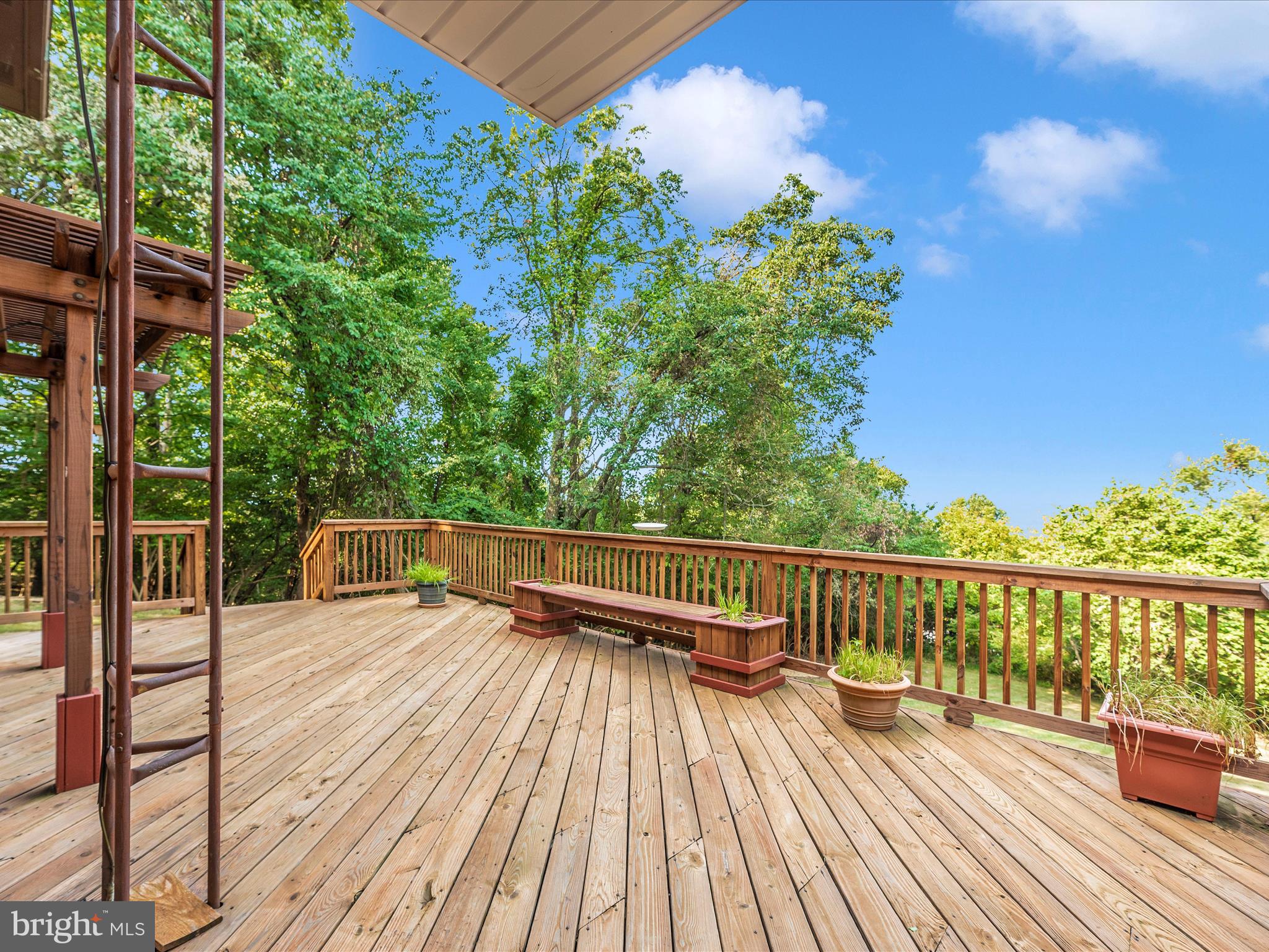 7502 Ridge Road Frederick, MD 21702 - Photo 44 of 61 Deck w/ a gorgeous view