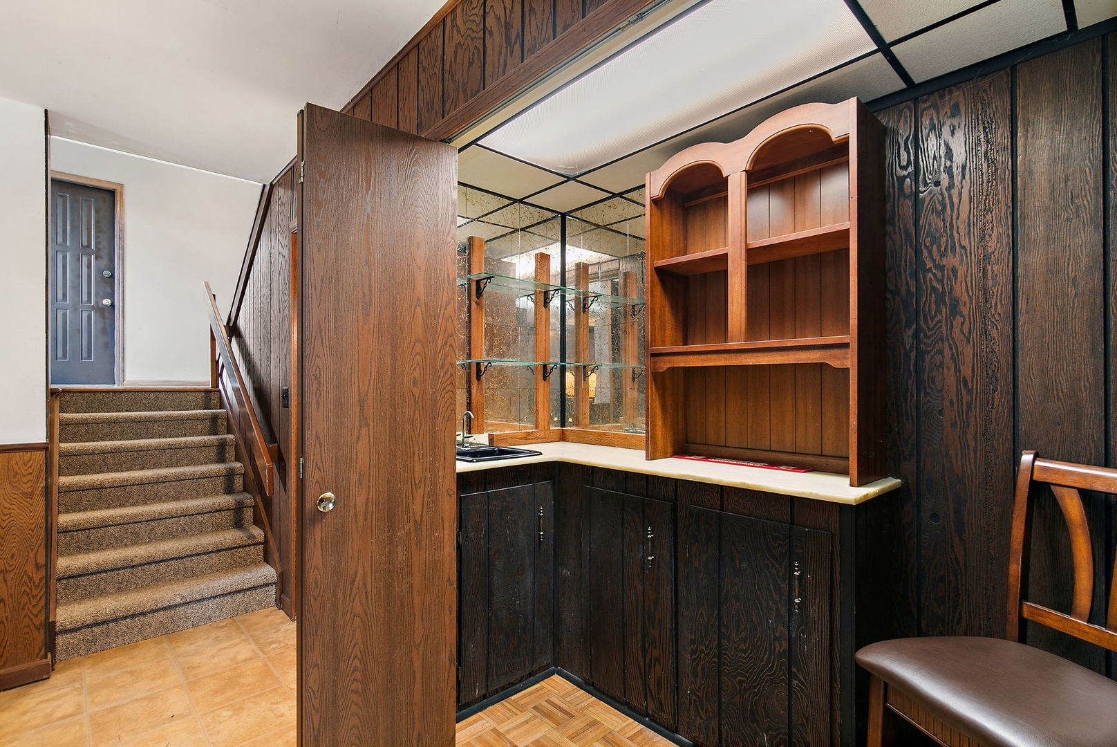 183 Brookside Drive Elgin, IL 60123 - Photo 24 of 46 a view of entryway and hall with wooden floor