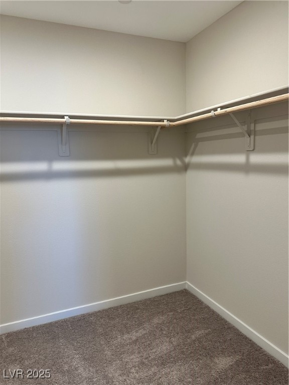 Undisclosed Address Henderson, NV 89011 - Photo 7 of 8 Walk in closet with dark colored carpet