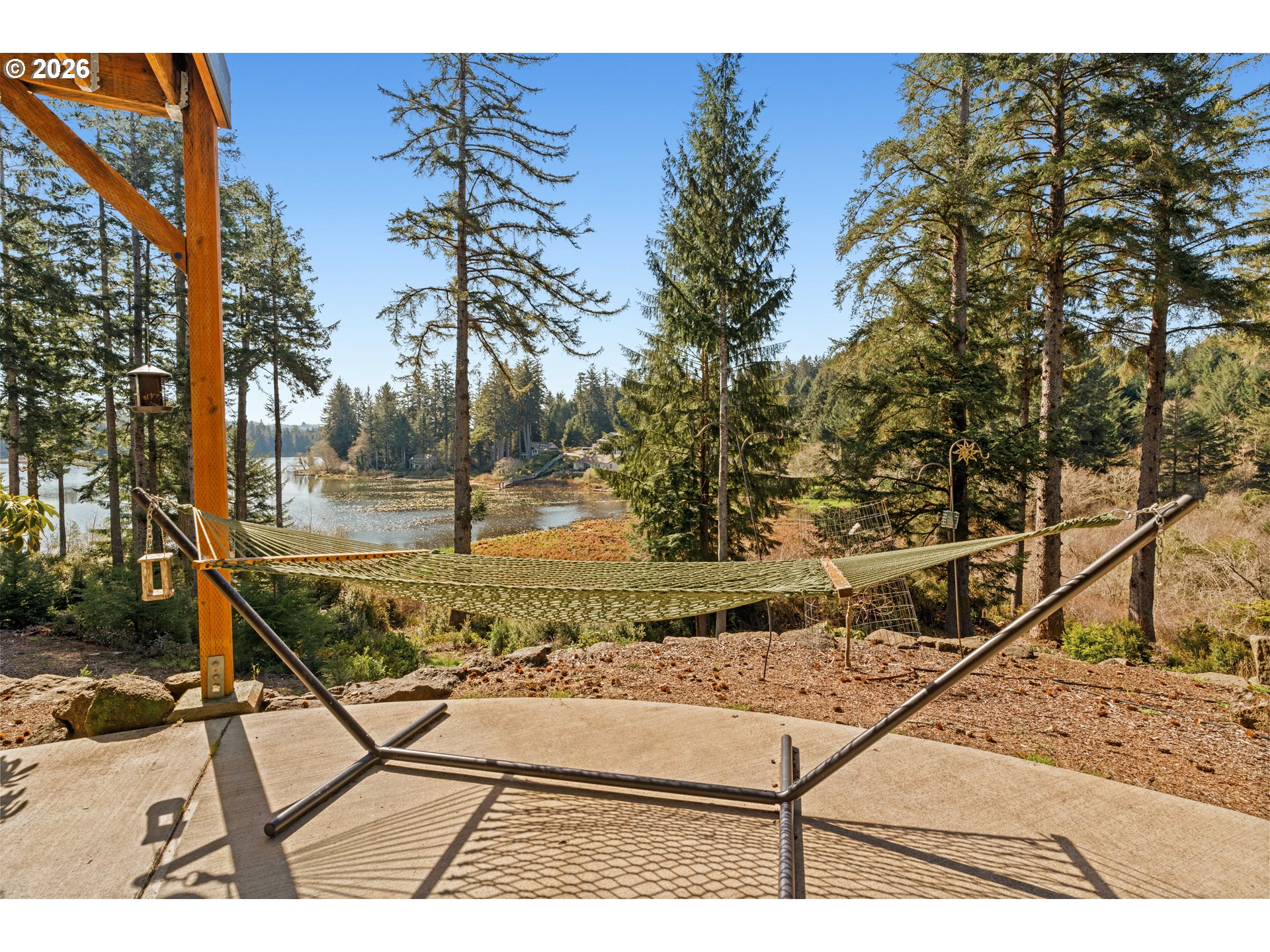 83489 Jensen Lane Florence, OR 97439 - Photo 38 of 48 a view of a backyard of the house