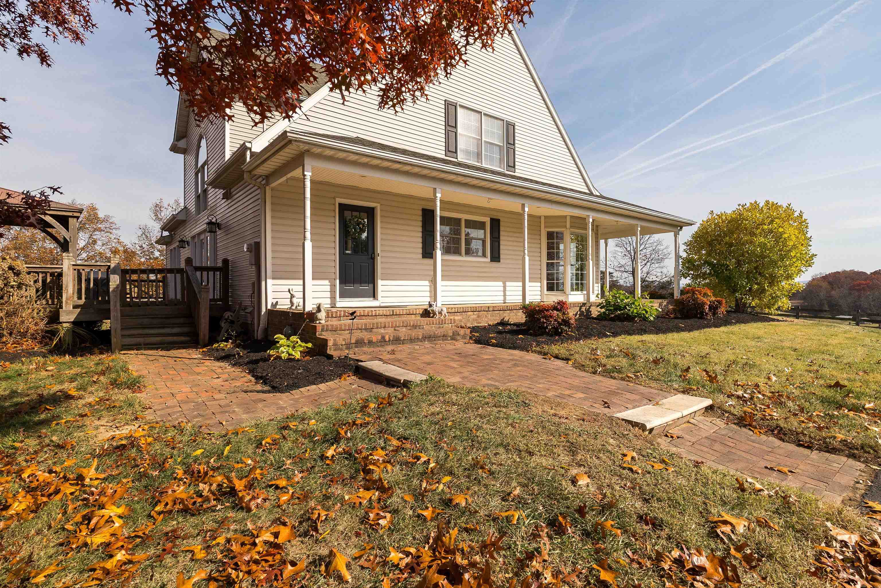 746 Christians Creek Road Staunton, VA 24401 - Photo 12 of 60 a front view of a house with a yard