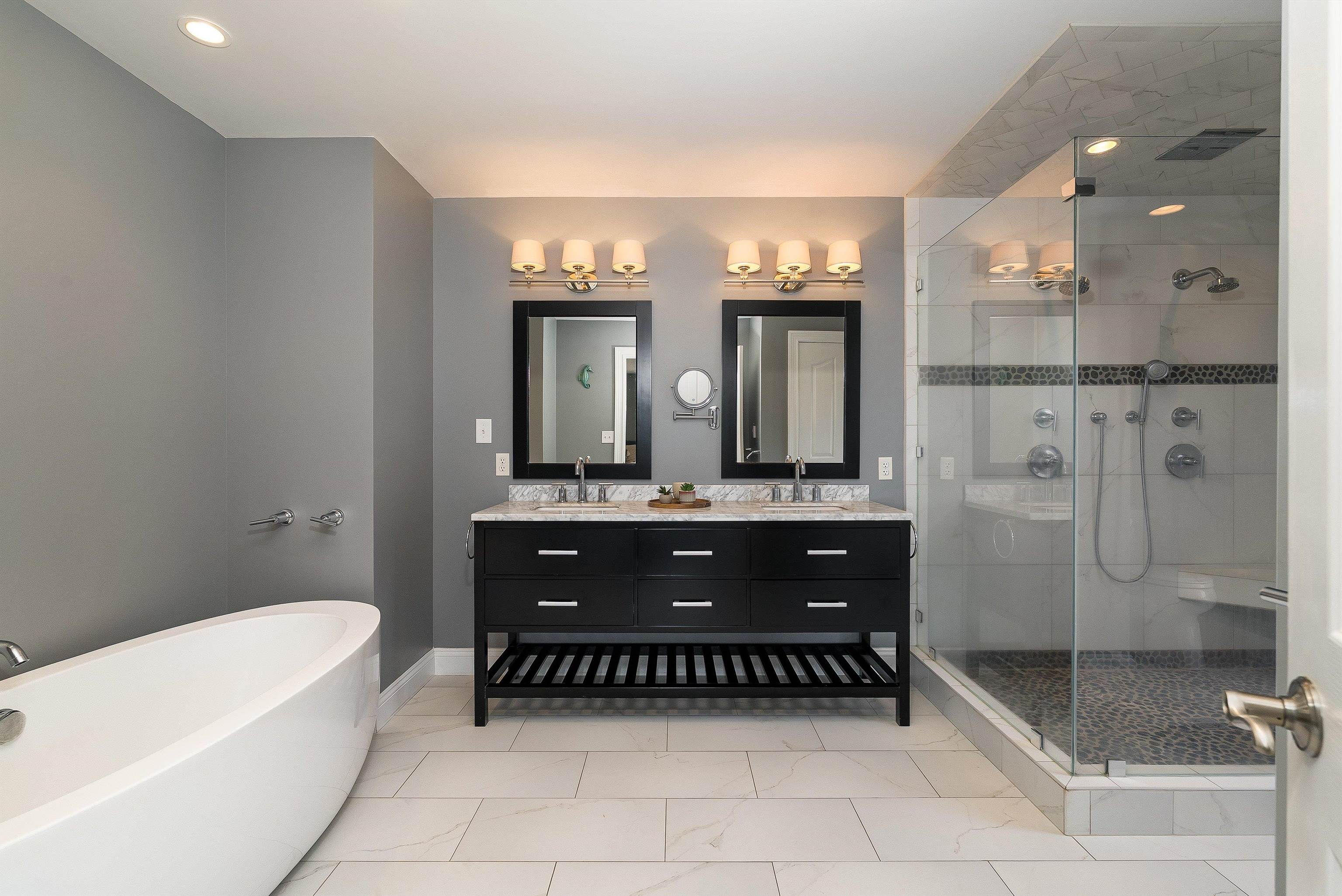 746 Christians Creek Road Staunton, VA 24401 - Photo 31 of 60 a bathroom with a sink a toilet and shower