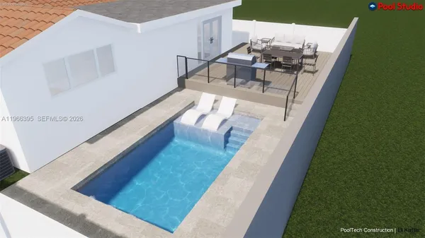 a view of living room with furniture and a rug