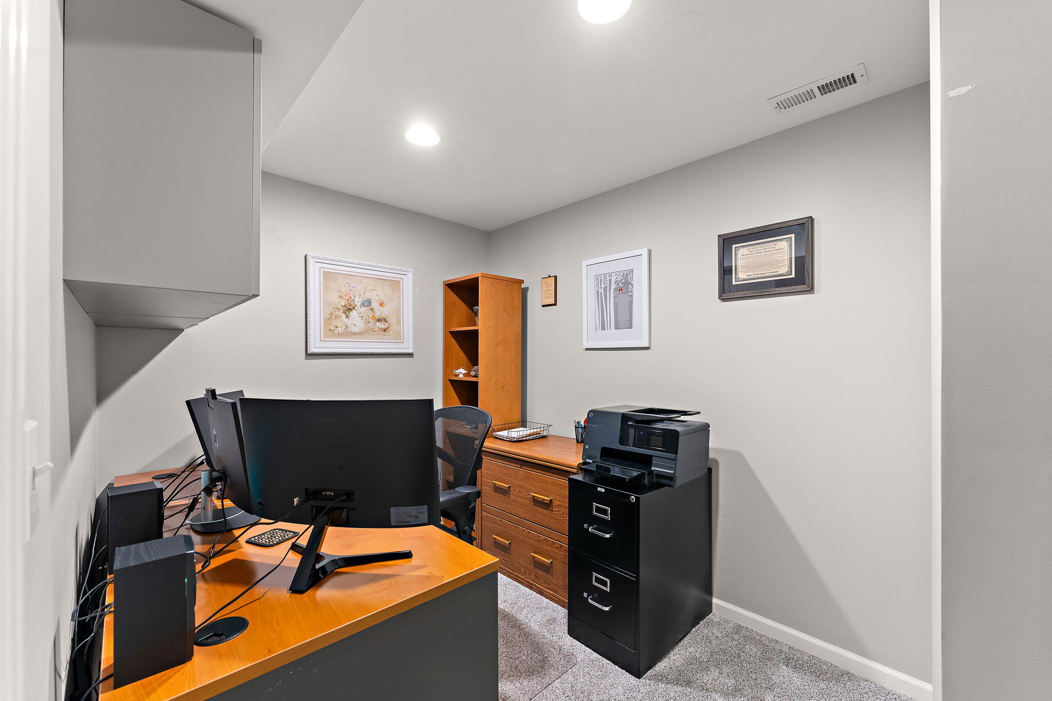 10138 Privet Drive Crown Point, IN 46307 - Photo 23 of 39 a view of workspace with furniture