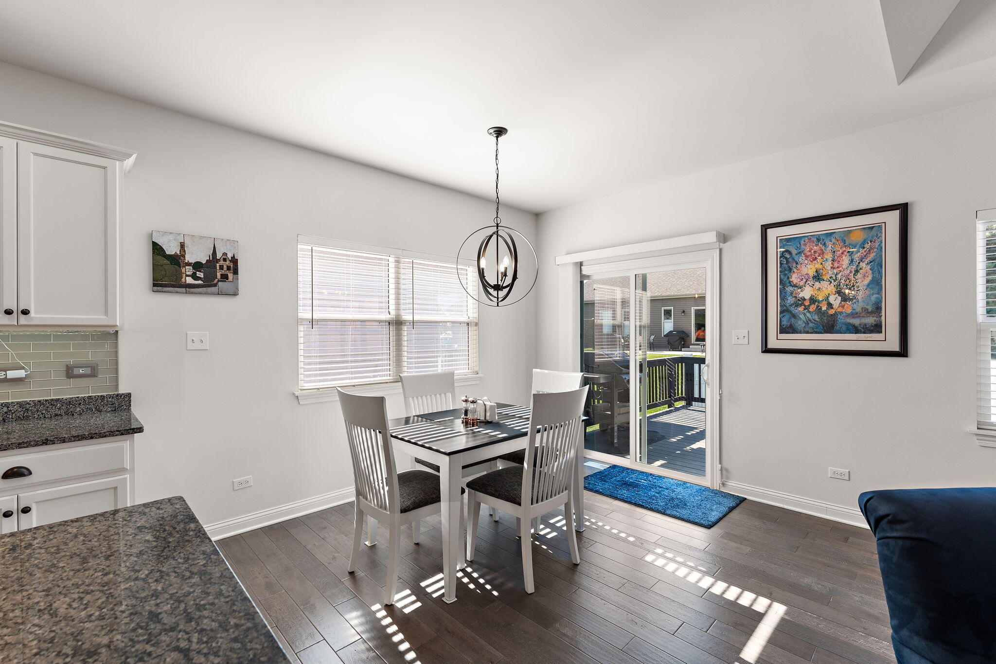 10138 Privet Drive Crown Point, IN 46307 - Photo 8 of 39 a view of a livingroom with furniture and wooden floor