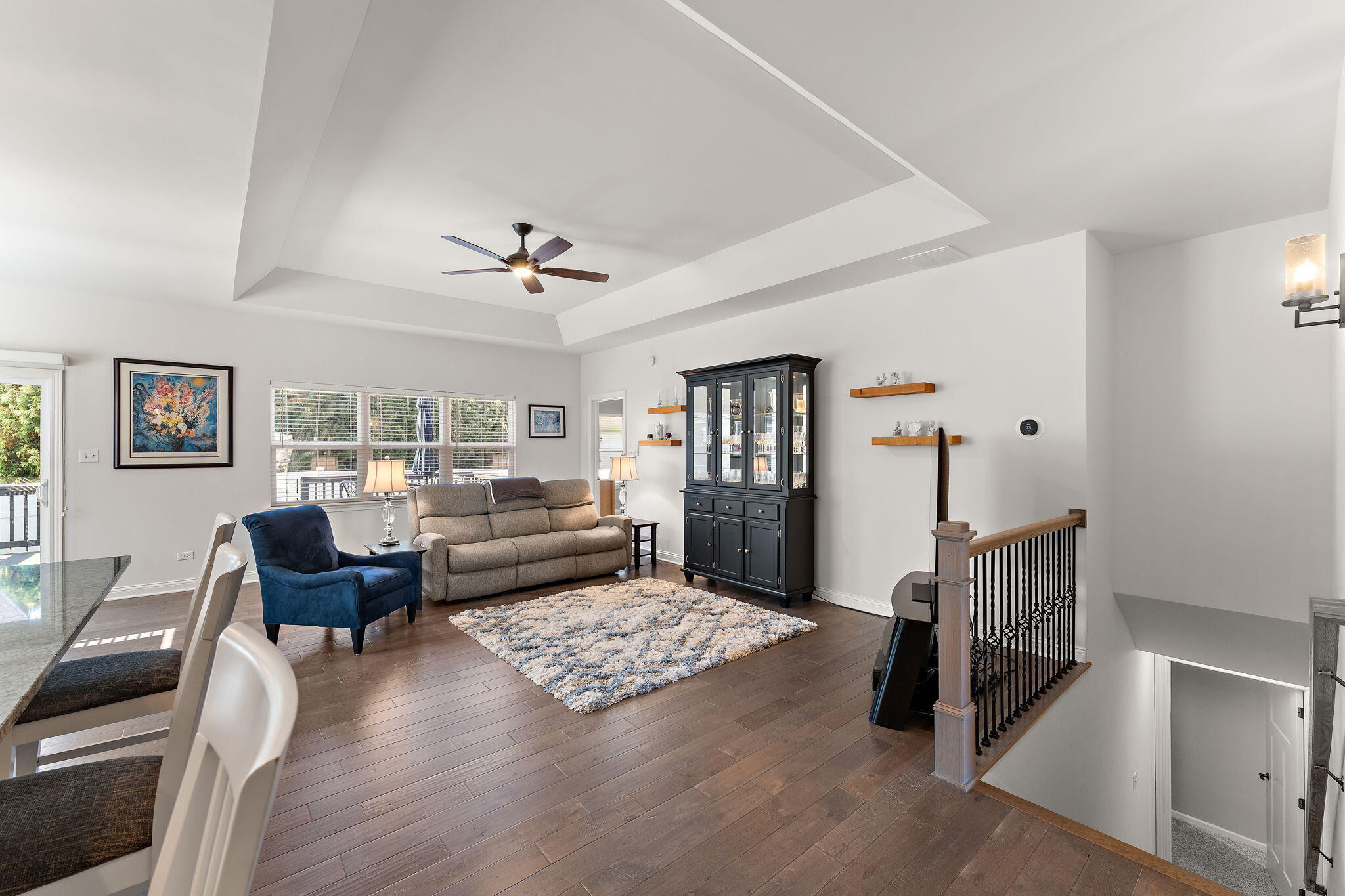 10138 Privet Drive Crown Point, IN 46307 - Photo 9 of 39 a living room with furniture and wooden floor