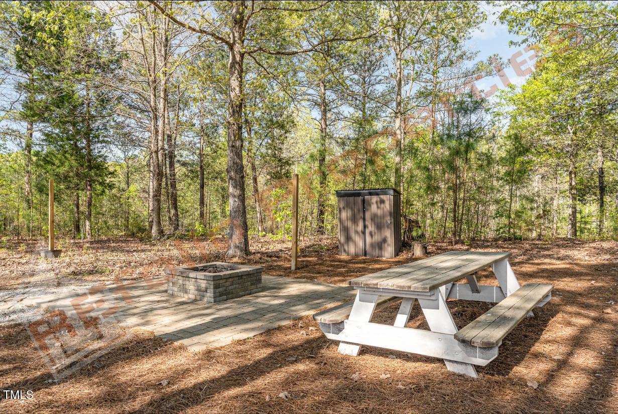 1001 Covered Bridge Trail Chapel Hill, NC 27517 - Photo 27 of 41 a view of a park with large trees