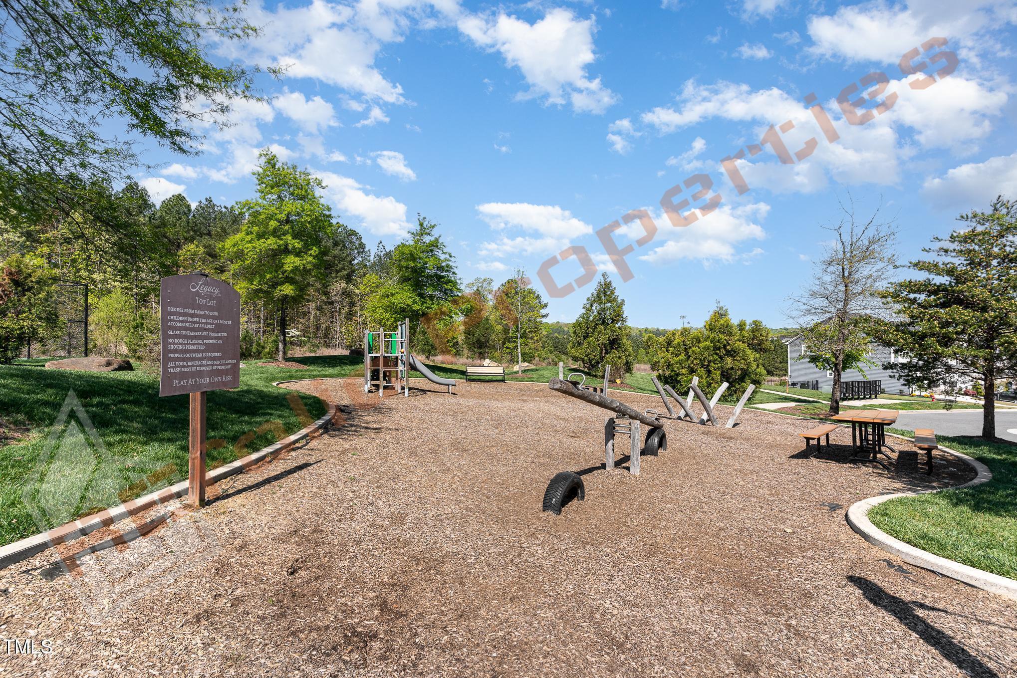 1001 Covered Bridge Trail Chapel Hill, NC 27517 - Photo 41 of 41 a view of a park with iron fence