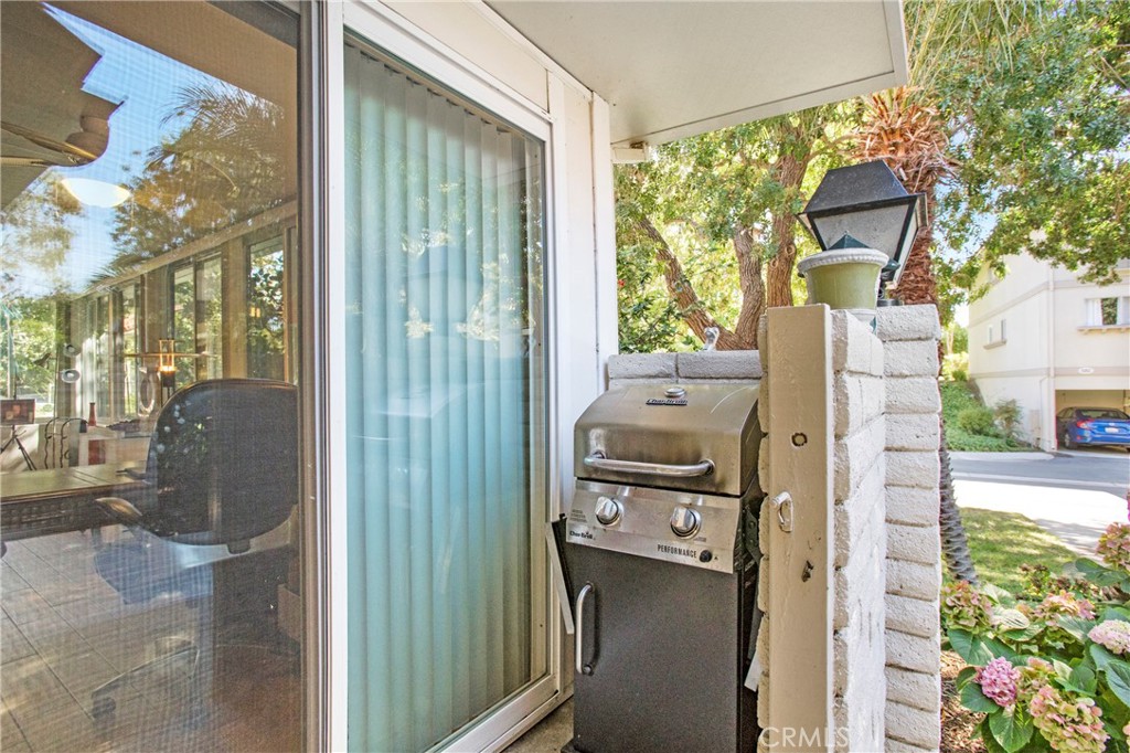 662 Via Los Altos, Unit P Laguna Woods, CA 92637 - Photo 22 of 46 BBQ area off sunroom