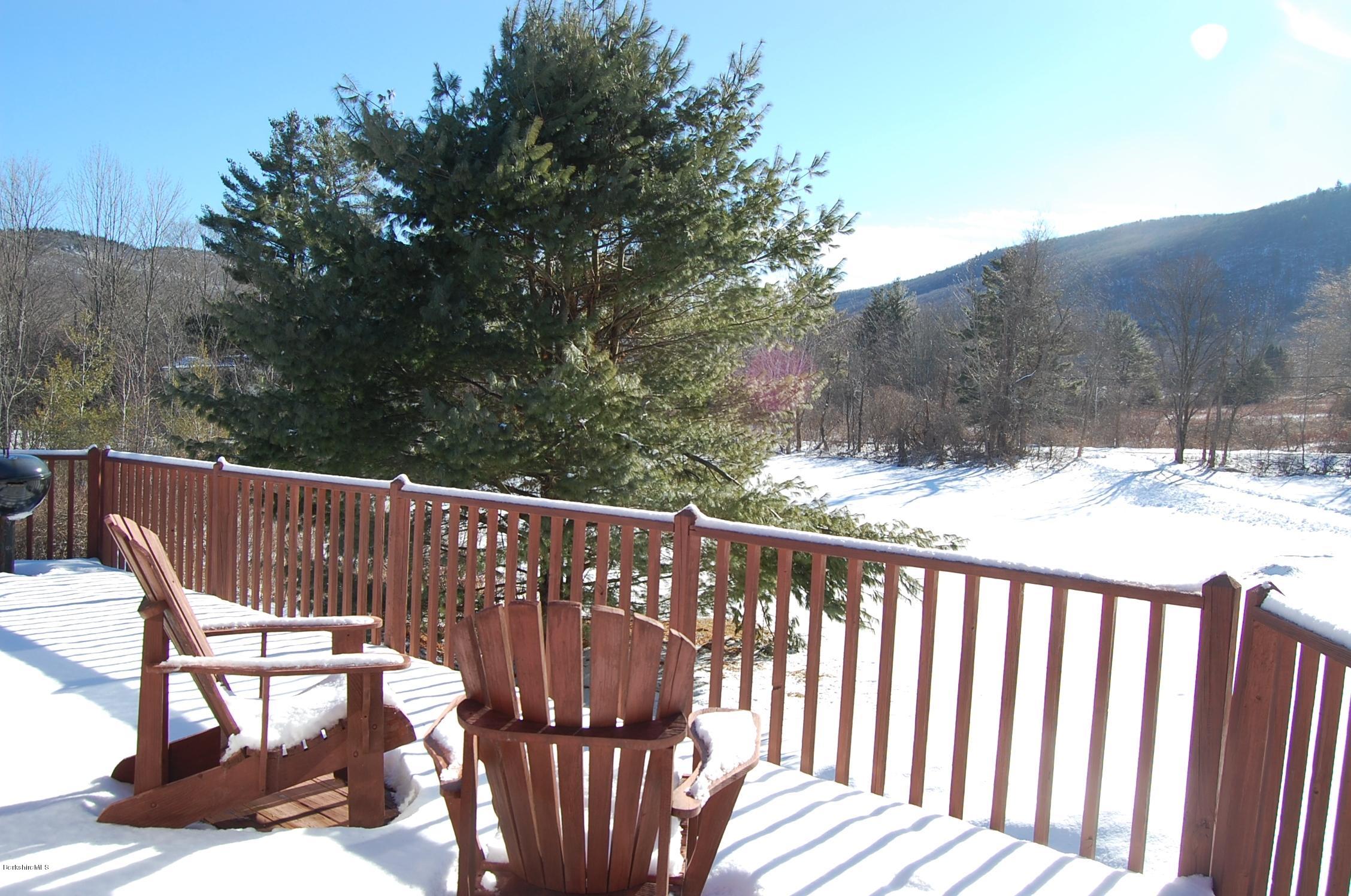 103 Jug End Road Egremont, MA 01230 - Photo 18 of 18 Jug End Winter Deck View