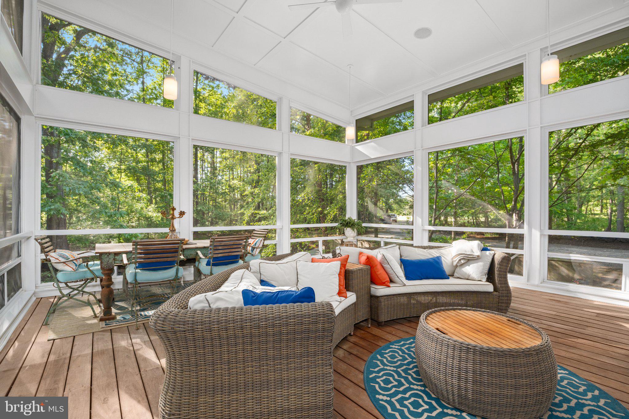 316 Gordon Road Kinsale, VA 22488 - Photo 22 of 45 Serene screened porch with nature views.