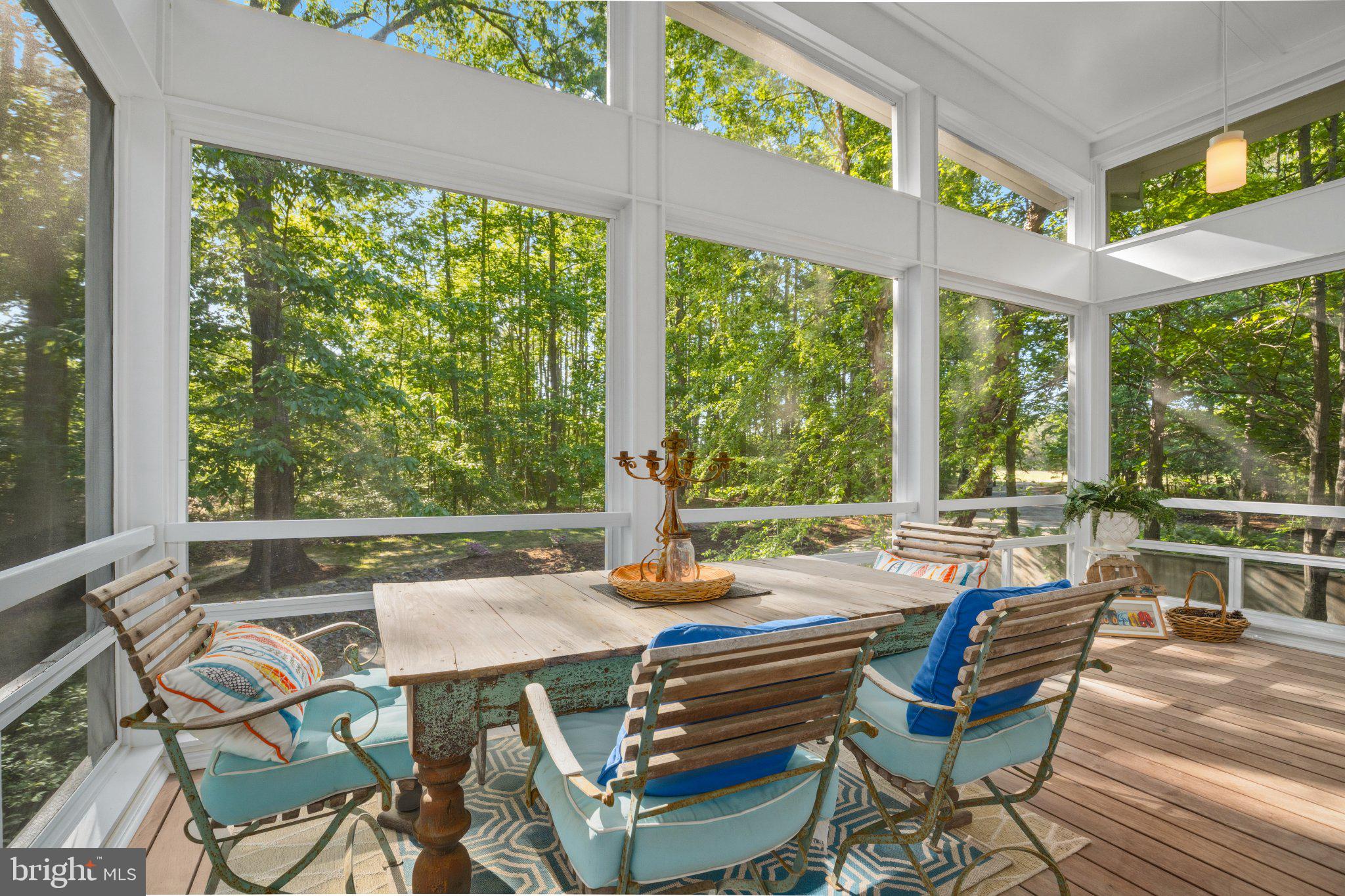 316 Gordon Road Kinsale, VA 22488 - Photo 25 of 45 Serene sunlit porch with nature views.
