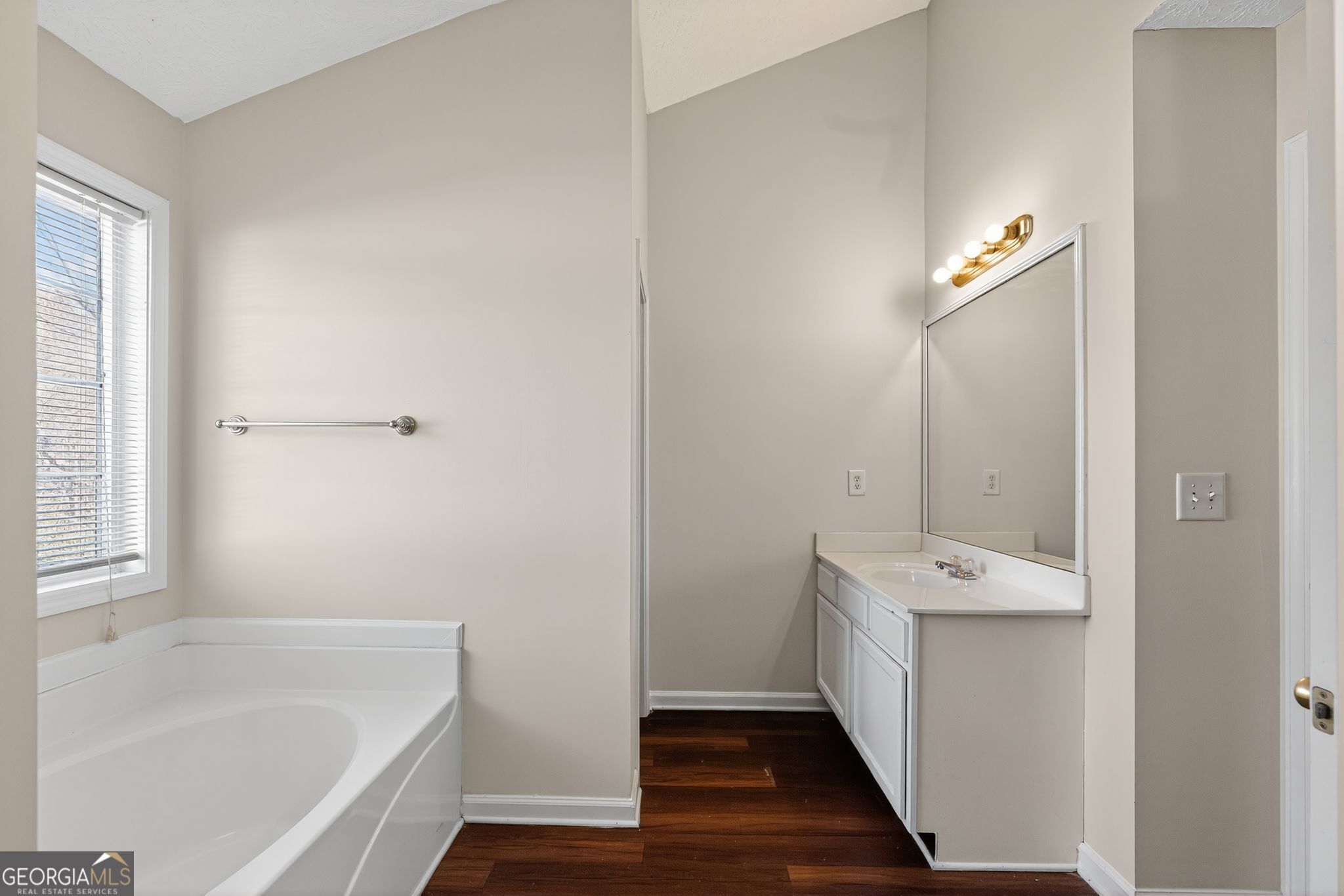 3812 Walnut Path Lithonia, GA 30038 - Photo 20 of 37 a bathroom with a bathtub and a shower