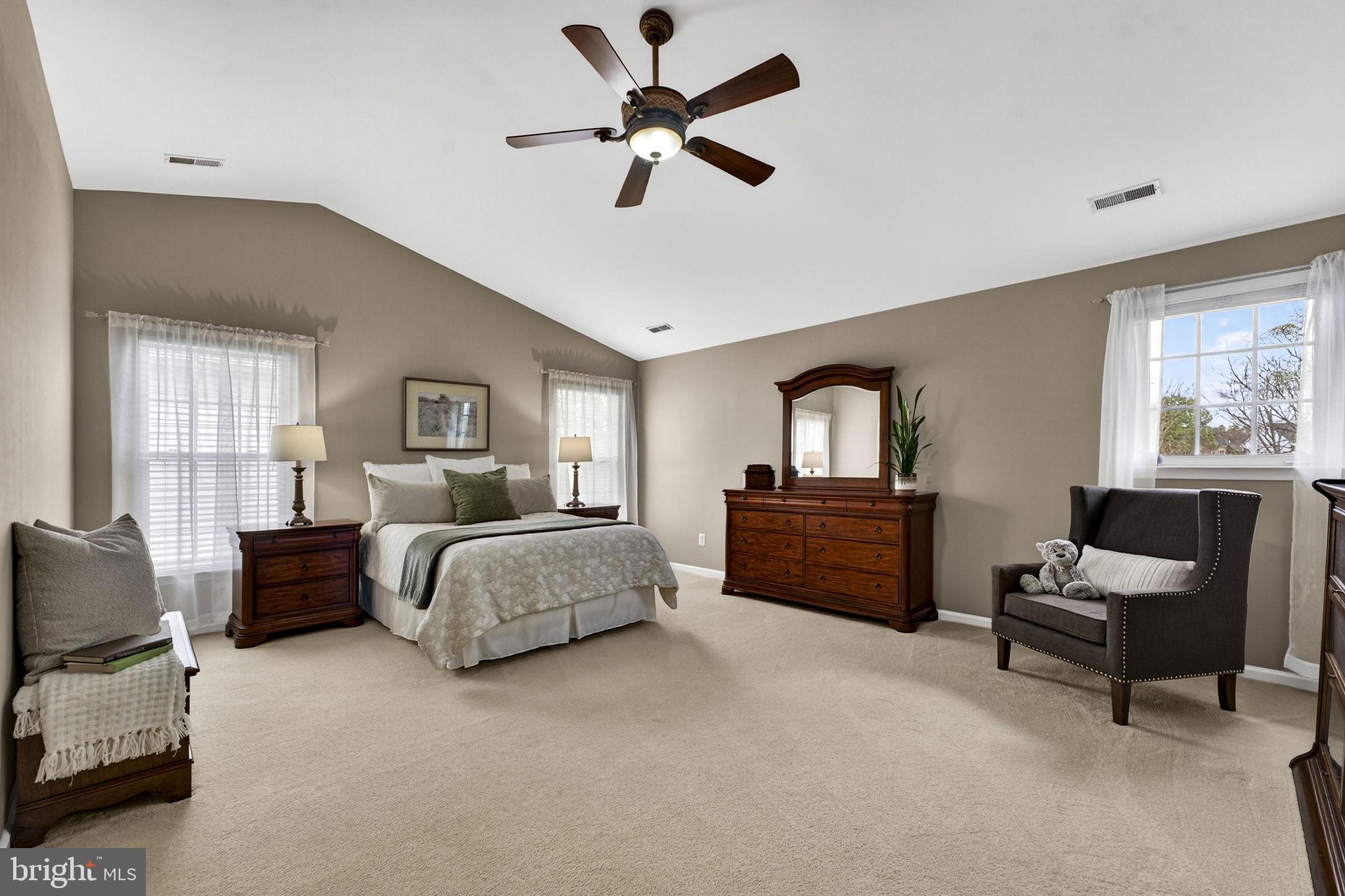 6913 Bitterroot Court Gainesville, VA 20155 - Photo 27 of 56 Primary Suite w/vaulted ceilings